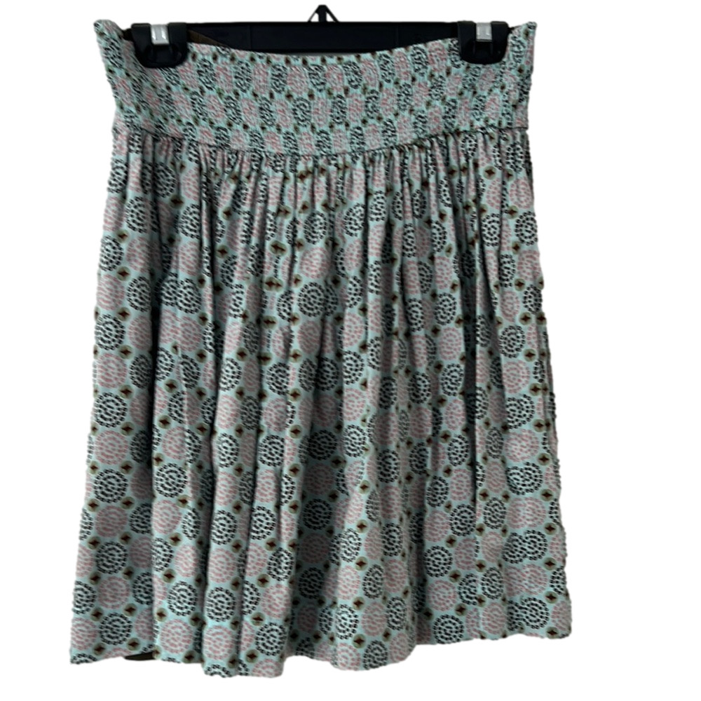 Floral Patterned Skirt - Multicolor